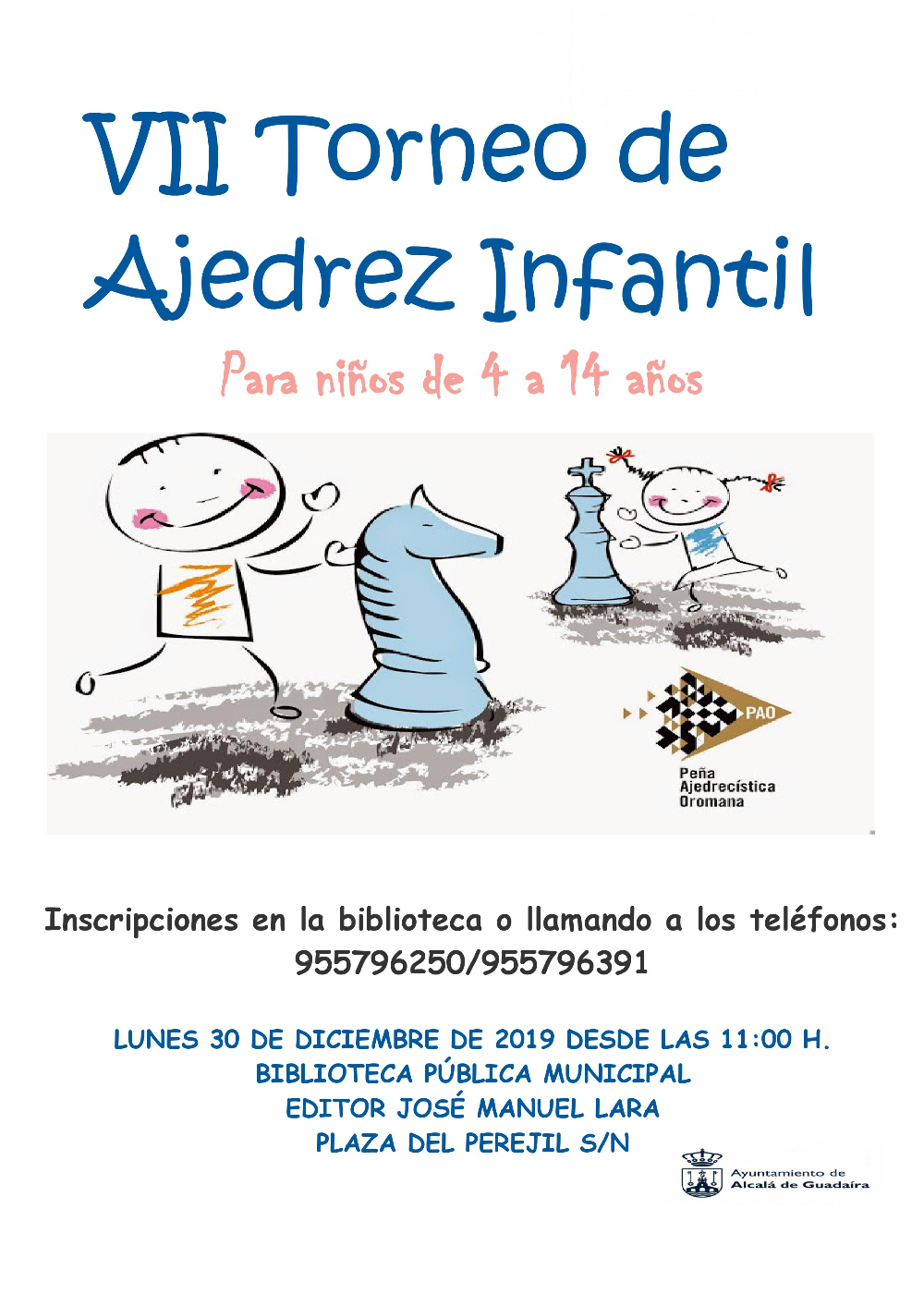 VII Torneo De Ajedrez Infantil En La Biblioteca