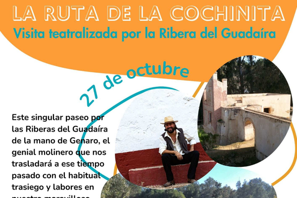 Visita a la ribera del Guadaíra con la ruta de la Cochinita