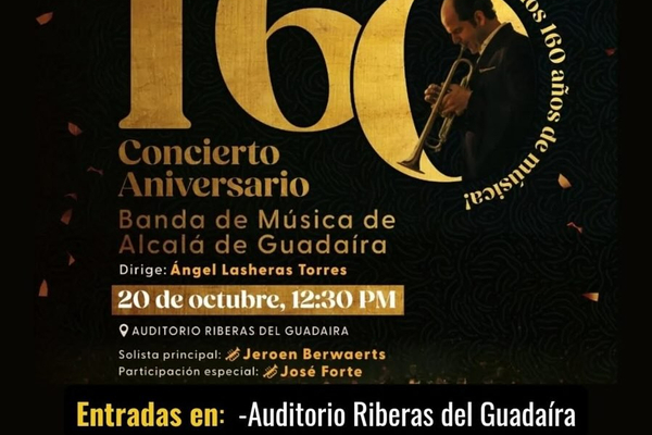 Concierto aniversario de la Banda de Música de Alcalá