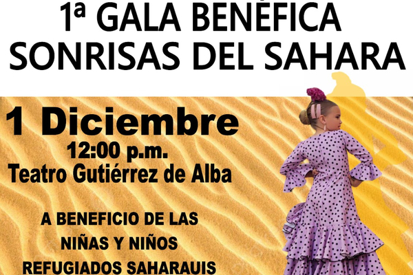 Gala benéfica `Sonrisas del Sahara´