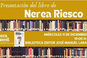 Presentación del libro de Nerea Riesco