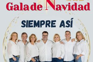 Gala de Navidad con el grupo Siempre Así