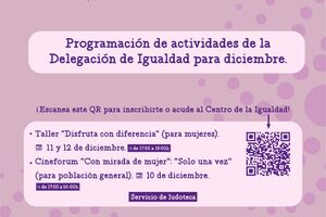 Actividades del Programa Ponemos la Igualdad en el Centro