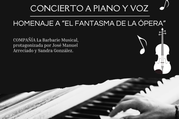 Concierto homenaje a `El Fantasma de la Ópera´