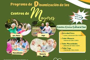 Actividades para mayores en el Centro Cívico Cultural Sur