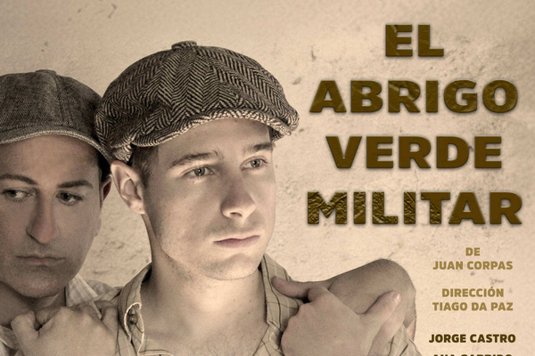 Obra teatral `El abrigo verde militar´