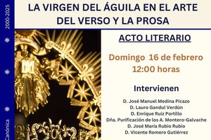 Acto literario de la Hermandad Virgen del Águila