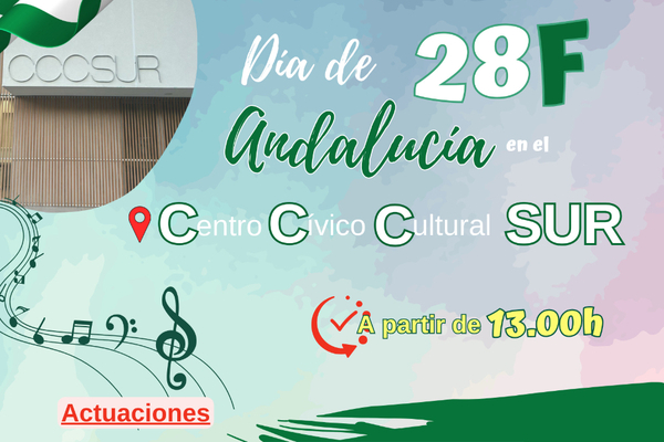 Jornada de fiesta el Día de Andalucía en el CCC Sur