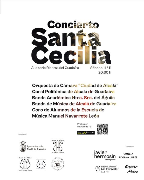 Concierto de Santa Cecilia en Alcalá