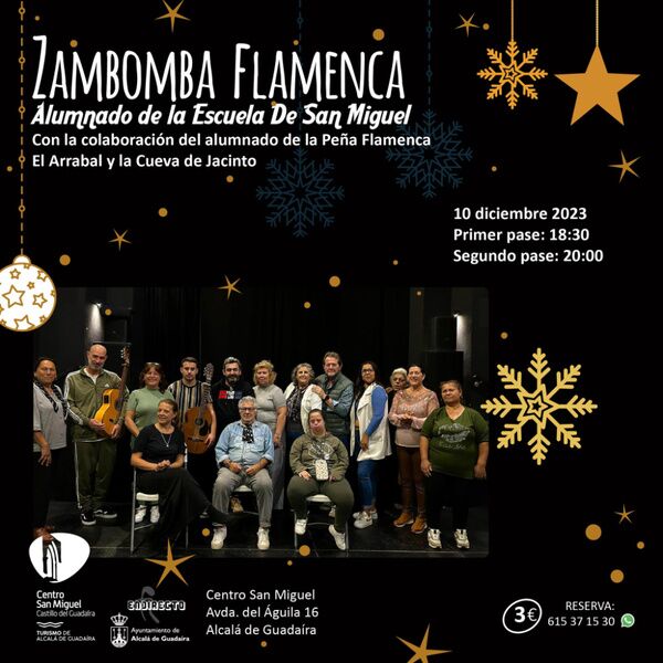 Zambomba flamenca en San Miguel