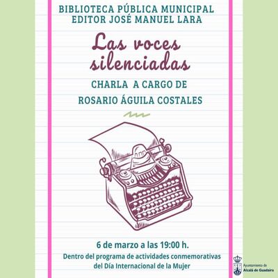 Charla `Las voces silenciadas´