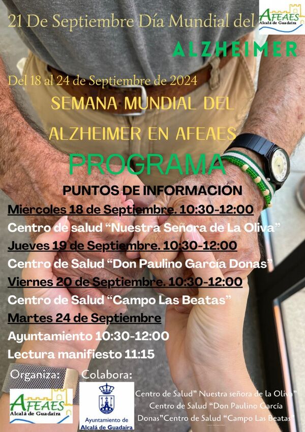 Programa de la Semana Mundial del Alzheimer