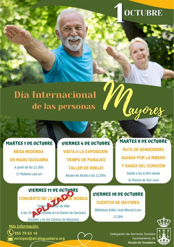 Actividades por el Día de los Mayores