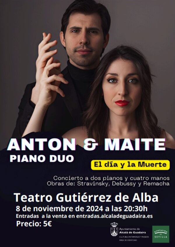 Concierto a dos pianos con Anton y Maite