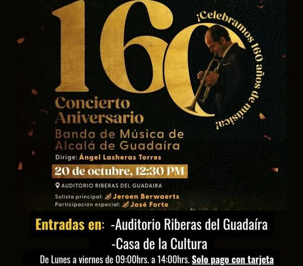 Concierto aniversario de la Banda de Música de Alcalá