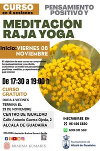 Curso de yoga en el Centro de Igualdad