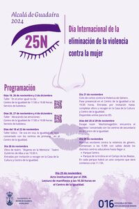 Programación del 25N en Alcalá