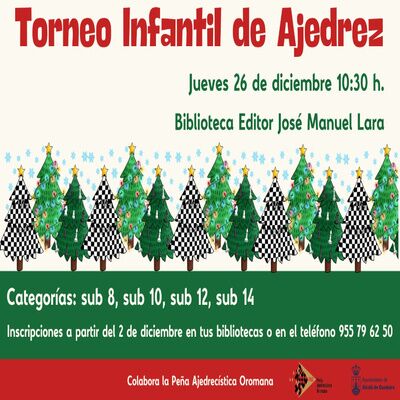 Torneo infantil de Ajedrez