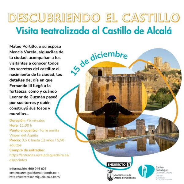 Visita teatralizada al Castillo de Alcalá