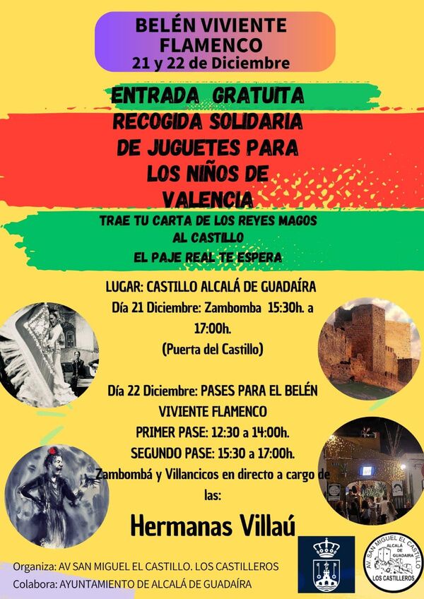 Actividades de Navidad de la AV San Miguel El Castillo