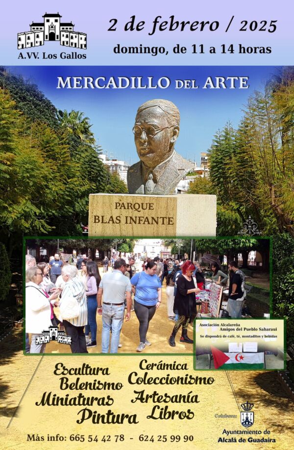 Mercadillo del arte en el Parque Blas Infante