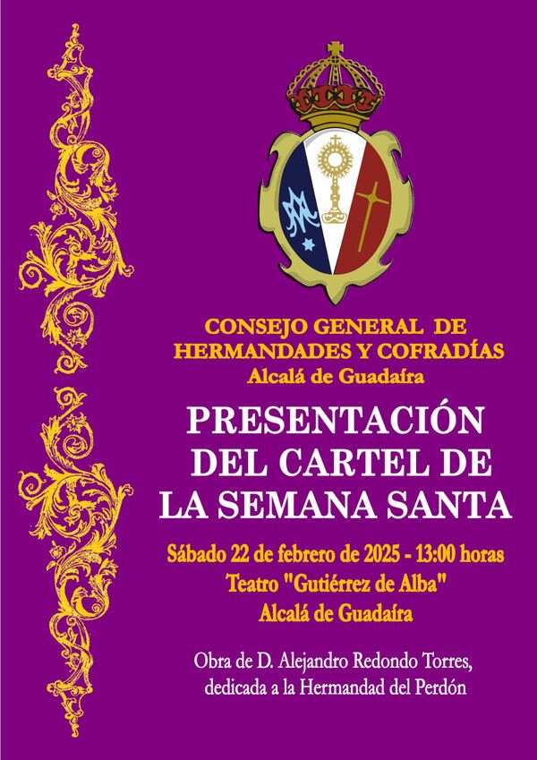 Presentación del cartel de las Semana Santa de Alcalá de Guadaíra 2025