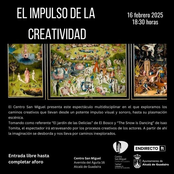 Espectáculo `El impulso de la creatividad´