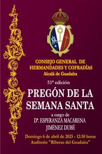 Pregón de Semana Santa de Alcalá