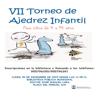 VII Torneo de Ajedrez Infantil en la Biblioteca