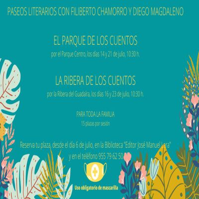 Paseos literarios con dos grandes narradores