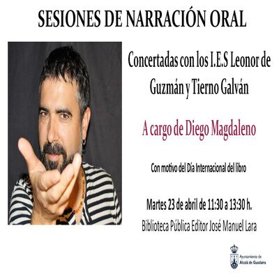 Día Internacional del Libro y sesión de narración oral en la Biblioteca