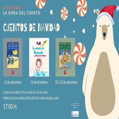 Cuentos de Navidad en las bibliotecas públicas