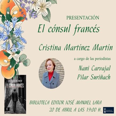 Presentación del libro `El cónsul francés´