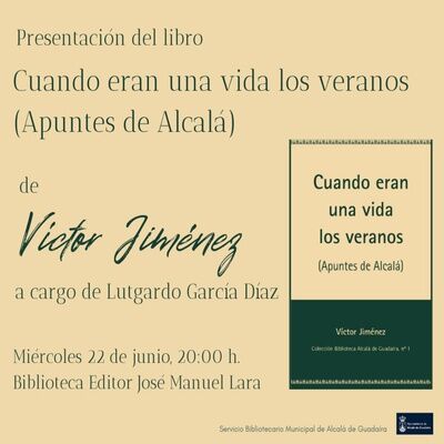 La Biblioteca acoge la presentación de `Cuando eran una vida los veranos´