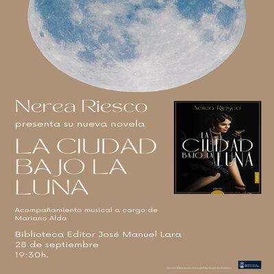 Presentación de la novela de la escritora Nerea Riesco