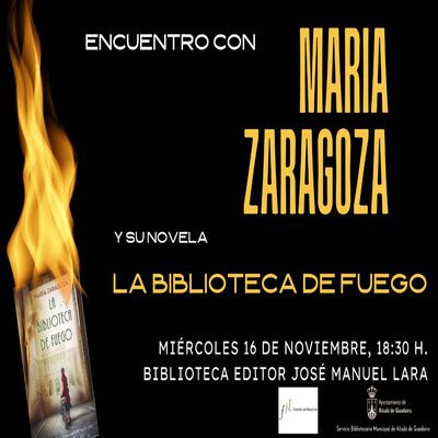 Encuentro con la escritora María Zaragoza