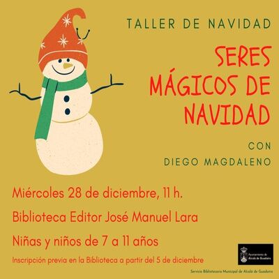 Taller de creación de historias navideñas