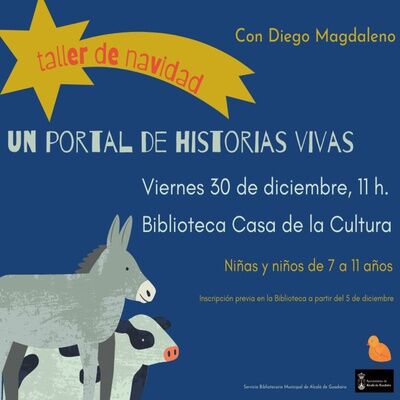 Taller de navidad para contar historias