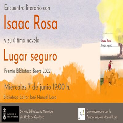 Encuentro literario con Isaac Rosa