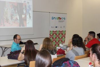 LA BIBLIOTECA MUNICIPAL EDITOR JOSÉ MANUEL LARA ACOGE UN ENCUENTRO CON EL ILUSTRADOR E HISTORIETISTA, JOSÉ LUIS ÁGREDA