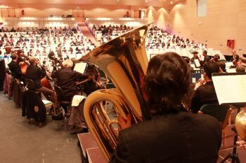 MÁS DE 2.500 ALUMNOS DE SECUNDARIA ASISTEN A LOS CONCIERTOS ESCOLARES DE LA REAL ORQUESTA SINFÓNICA DE SEVILLA EN EL RIBERAS DEL GUADAÍRA