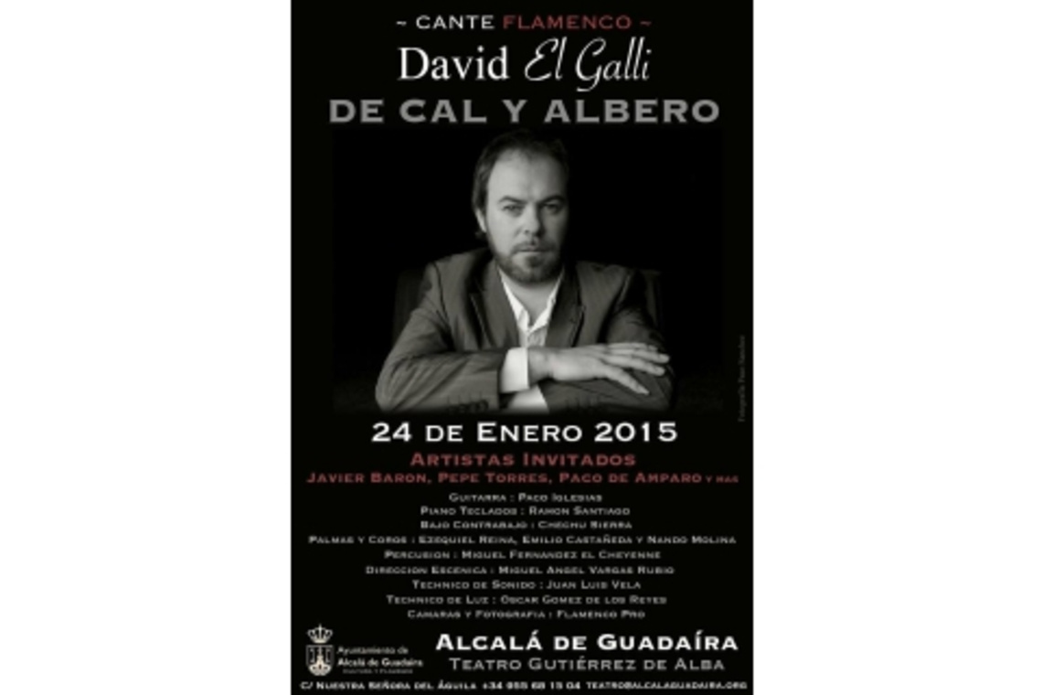 GRAN ELENCO DE ARTISTAS FLAMENCOS EN EL TEATRO GUTIÉRREZ DE ALBA