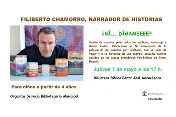 HISTORIAS PARA TODOS LOS PÚBLICOS. FILIBERTO CHAMORRO:HOMENAJE A GIANNI RODARI.