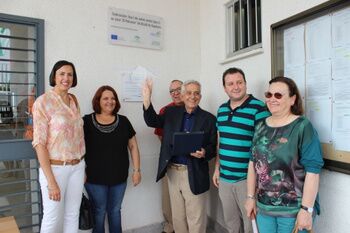 EL ESCRITOR ANTONIO RODRÍGUEZ ALMODÓVAR DA NOMBRE  A UN COLEGIO EN SU LOCALIDAD NATAL PARA EL CURSO 2015-2016