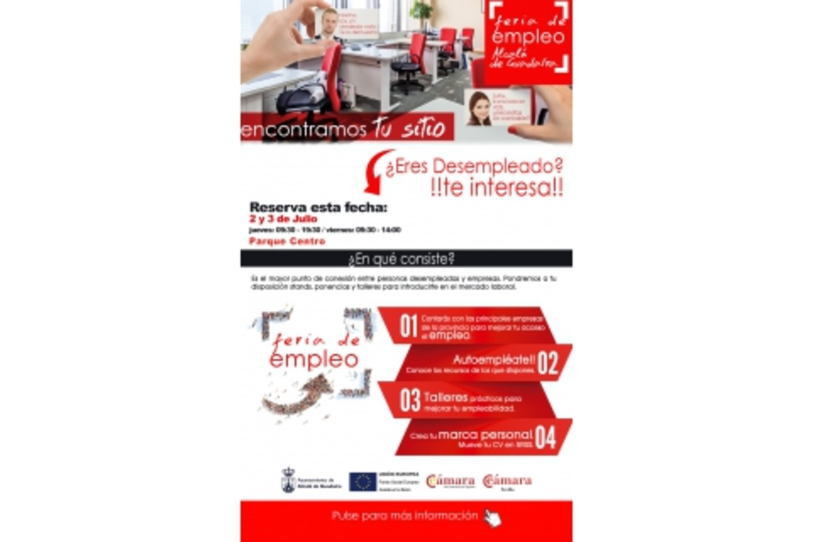 ALCALÁ CELEBRA LA I FERIA DEL EMPLEO