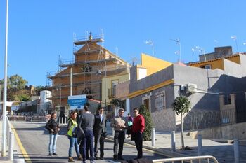 GUTIÉRREZ LIMONES COMPRUEBA EL AVANCE DE LAS OBRAS EN LA AVENIDA DEL ÁGUILA A PUNTO DE FINALIZAR