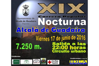 SE ACERCA LA XIX CARRERA POPULAR NOCTURA DE ALCALÁ, QUE SE CELEBRARÁ ESTE PRÓXIMO17 DE JUNIO