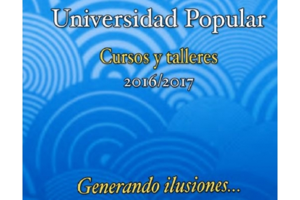 LA UNIVERSIDAD POPULAR LLEGA A SU XVIII EDICIÓN ESTE CURSO ACUMULANDO MÁS DE UN MILLAR DE ALUMNOS ANUALES