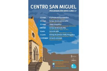 TEATRO, EVENTOS Y EXPOSICIONES PARA LLENAR DE CULTURA SAN MIGUEL