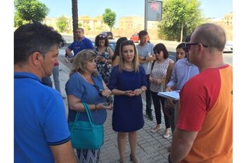 LA JUNTA SE COMPROMETE EN ALCALÁ A  EJECUTAR EL NUEVO IES  CON EL PRESUPUESTO DE 2018